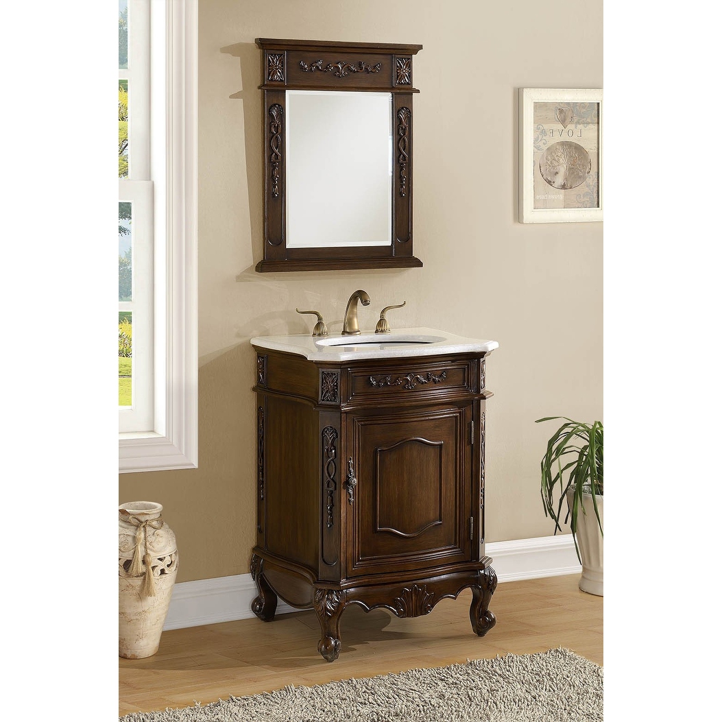 24 inch powder room vanity discount