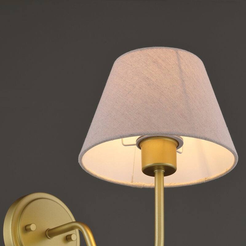 Acroma - 1 Light Steel Dimmable Armed Sconce - N/A