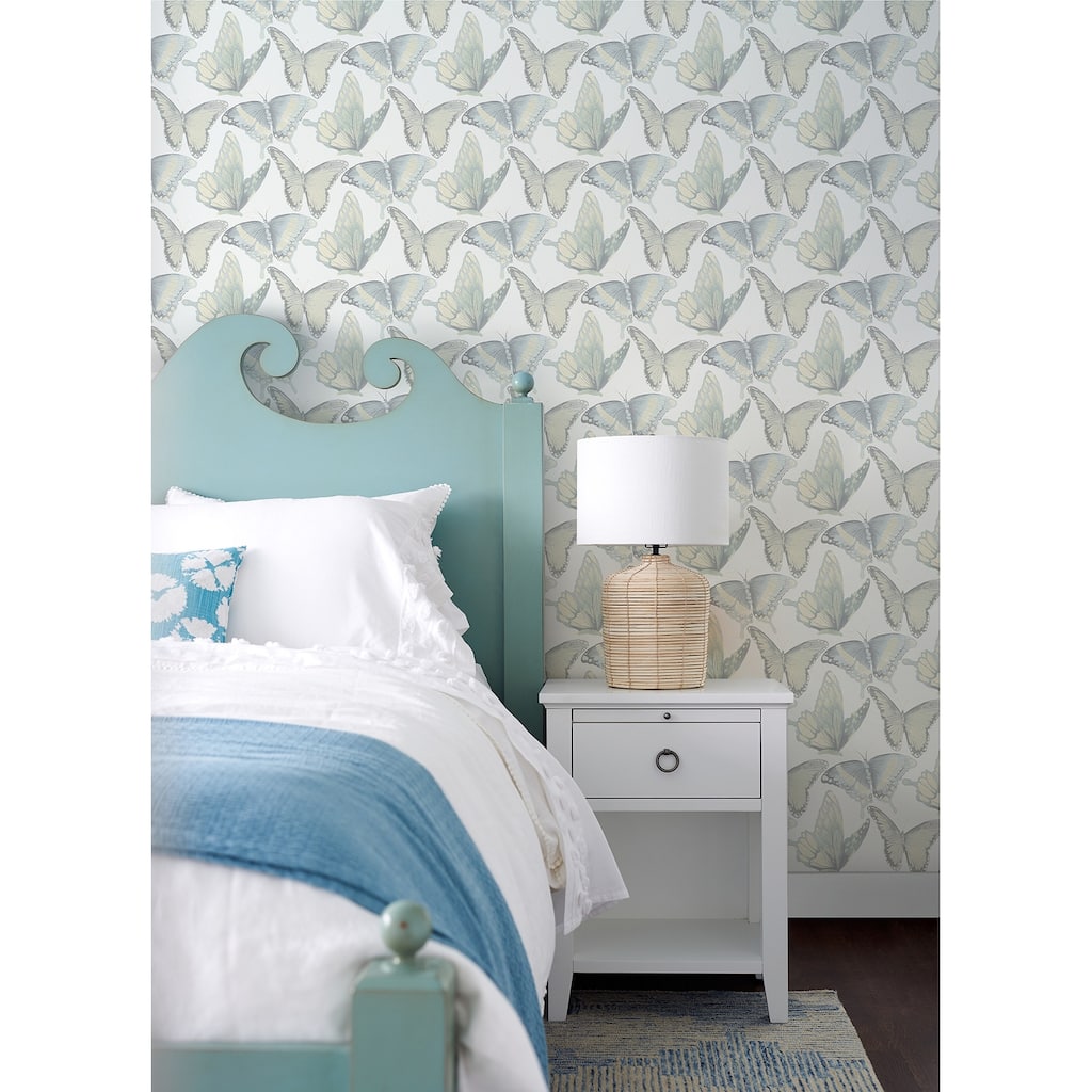 Henderson, Janetta Butterfly33' L X 20.5" W, Wallpaper Roll