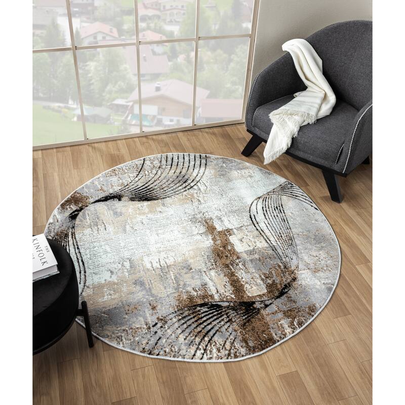 Kimberly Collection Abstract design Area Rug