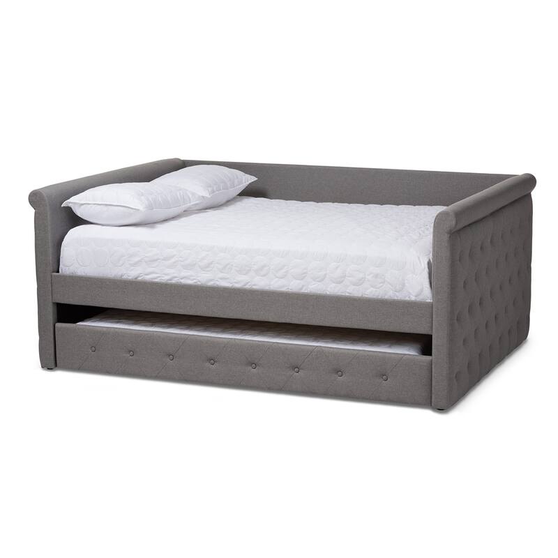Modern and Contemporary Fabric Upholstered Size Daybed