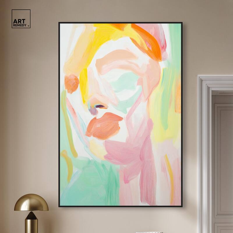 Hues of Emotion I Canvas by Art Remedy