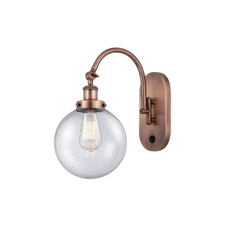 Innovations Lighting 918-1W-15-8 Beacon Sconce Beacon 15" Tall Wall