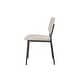 preview thumbnail 31 of 47, Amisco Sullivan Upholstered Dining Chair with Open Back and Metal Legs