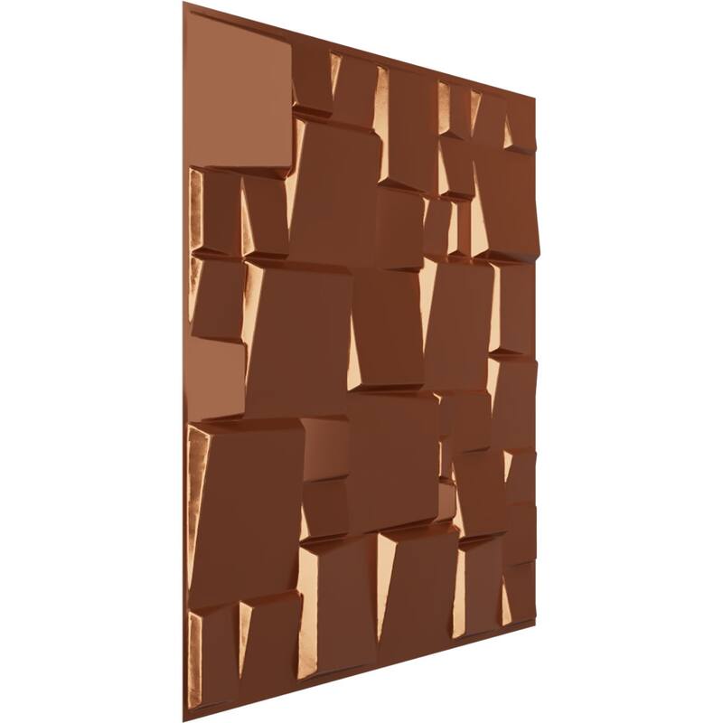 19 5/8"W x 19 5/8"H Modern Square EnduraWall Decorative 3D Wall Panel