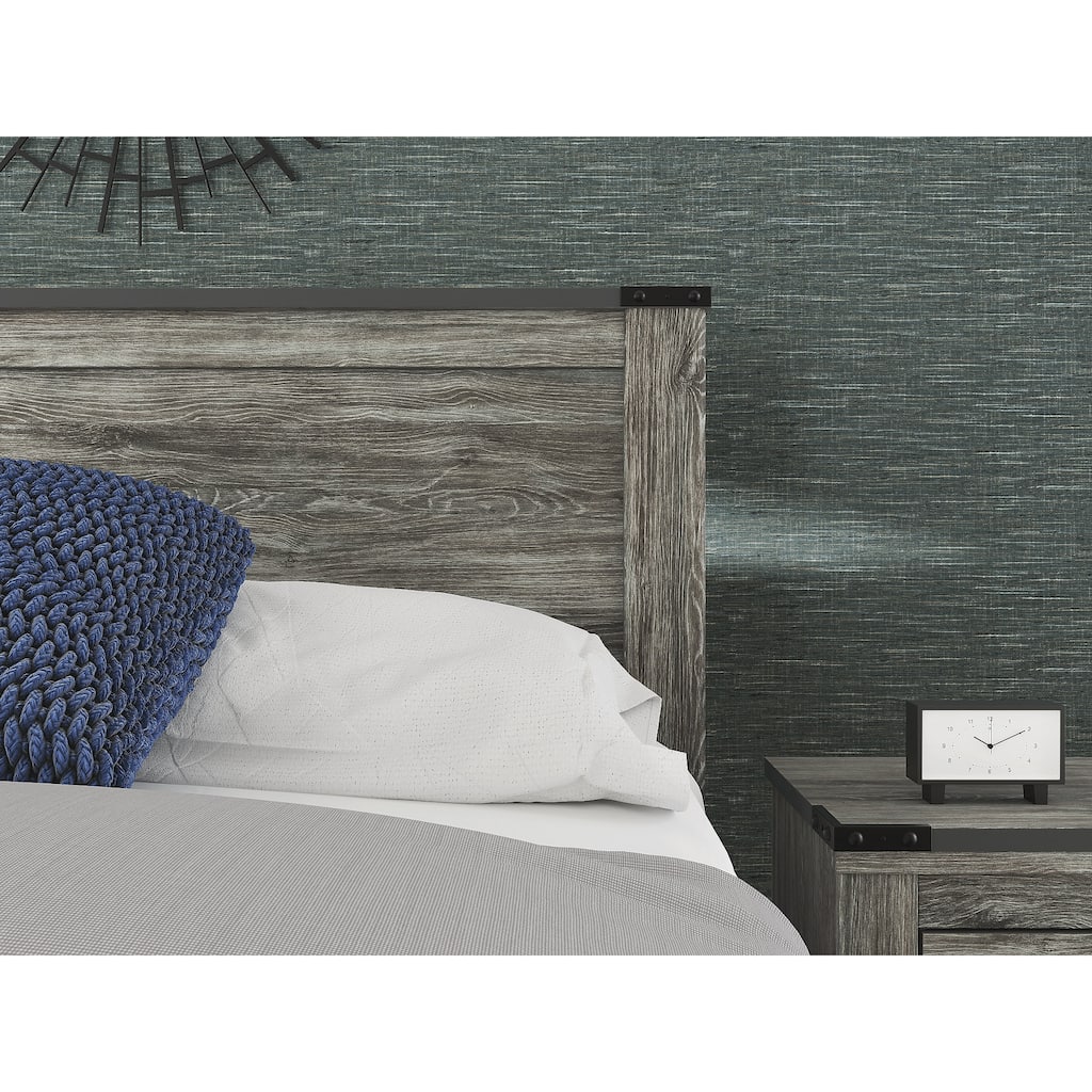 Signature Design by Ashley Frandern Gray Queen Panel Headboard