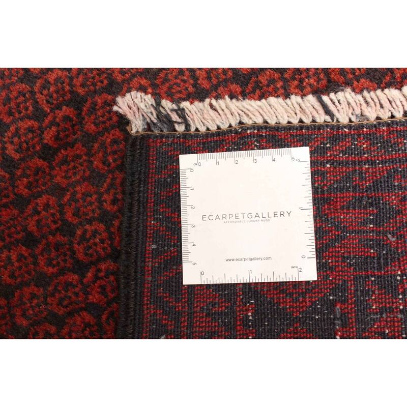 ECARPETGALLERY Hand-knotted Teimani Dark Navy Wool Rug - 2'10 x 4'3