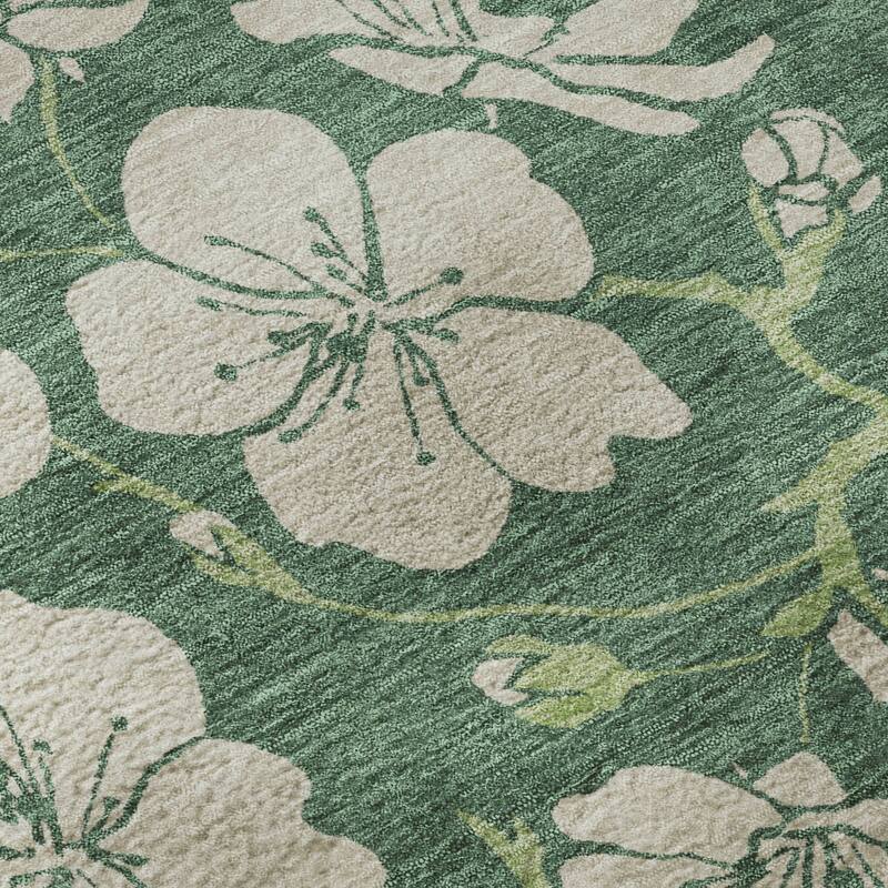 Premium Washable Super Soft Modern Floral Mayfield Rug