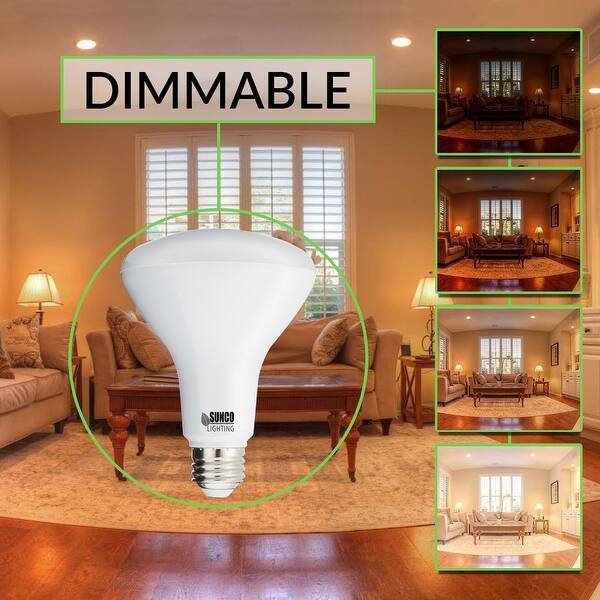Shop Sunco Lighting Br30 Led 11w 3000k Warm White Flood Light Set