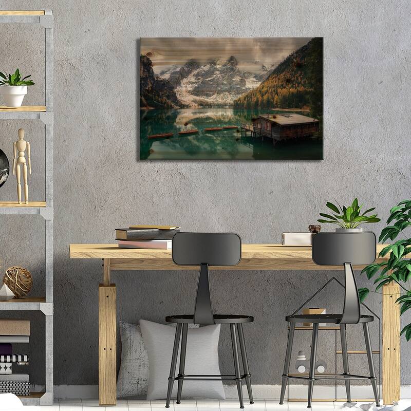 You Better Breathe While ThereaS Still Time Print On Wood by Thomasdefranzoni - Multi-Color