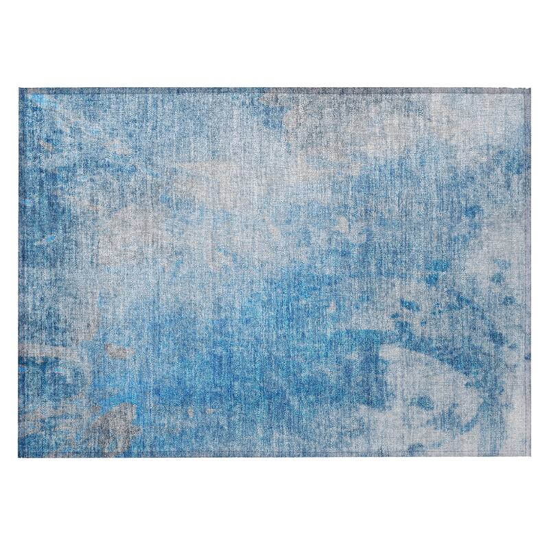 Alto Contemporary Abstract Weather Resistant Timeless Fusion Outdoor Rug