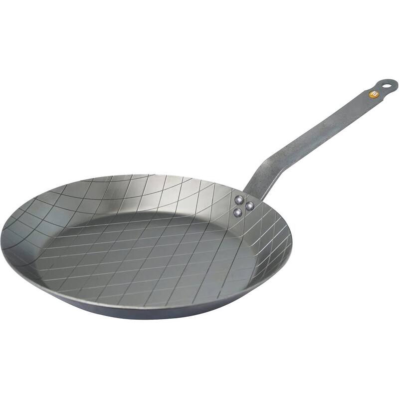 5616.24 Mineral B Round Carbon Steel Steak Nonstick Fry Pan, 9.5 inches