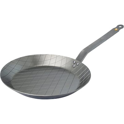 5616.24 Mineral B Round Carbon Steel Steak Nonstick Fry Pan, 9.5 inches