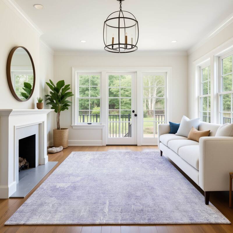 Premium Washable Super Soft Modern Watercolor Mayfield Rug