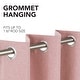 preview thumbnail 48 of 69, Deconovo Faux Linen Total Blackout Grommet Curtain (2 Panels)