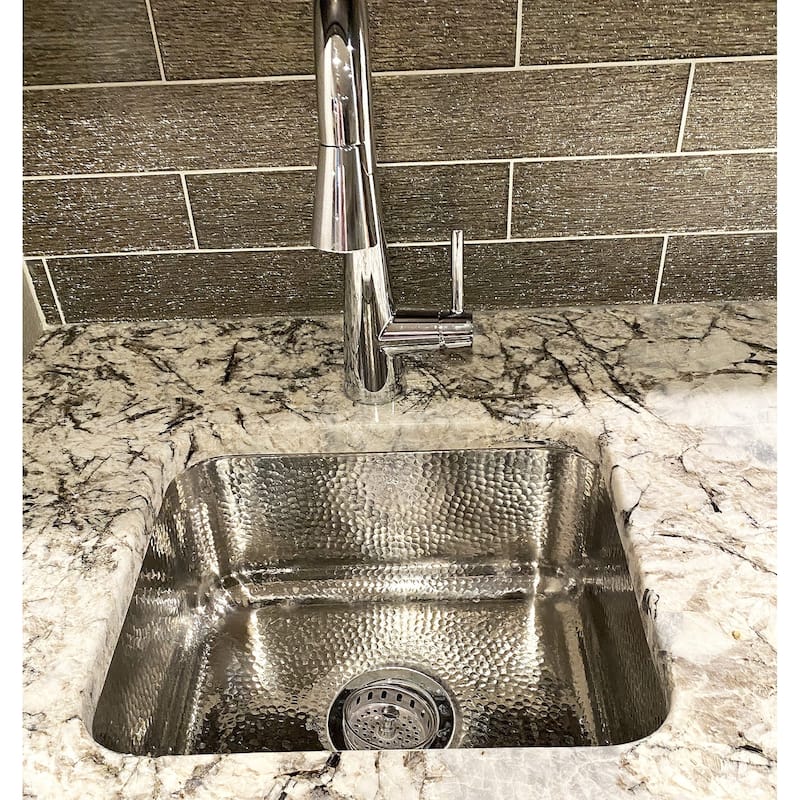 Orwell Crafted Stainless Steel 17" Single Bowl Undermount Kitchen Sink