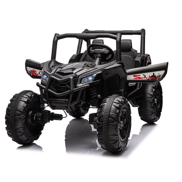 Kids 24V XXL UTV Ride-On Car, 4x4 Four-Wheel Drive, Bluetooth, MP3