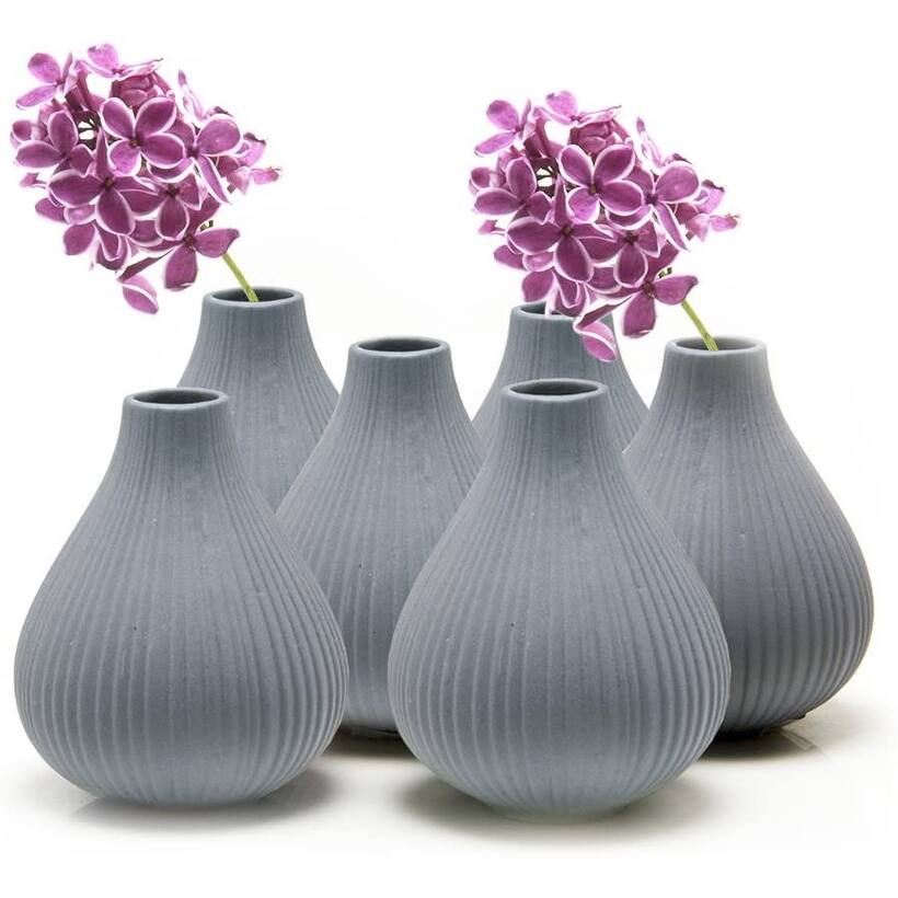 Chive Small Ceramic Vase for House Plants Beautiful Home Decor