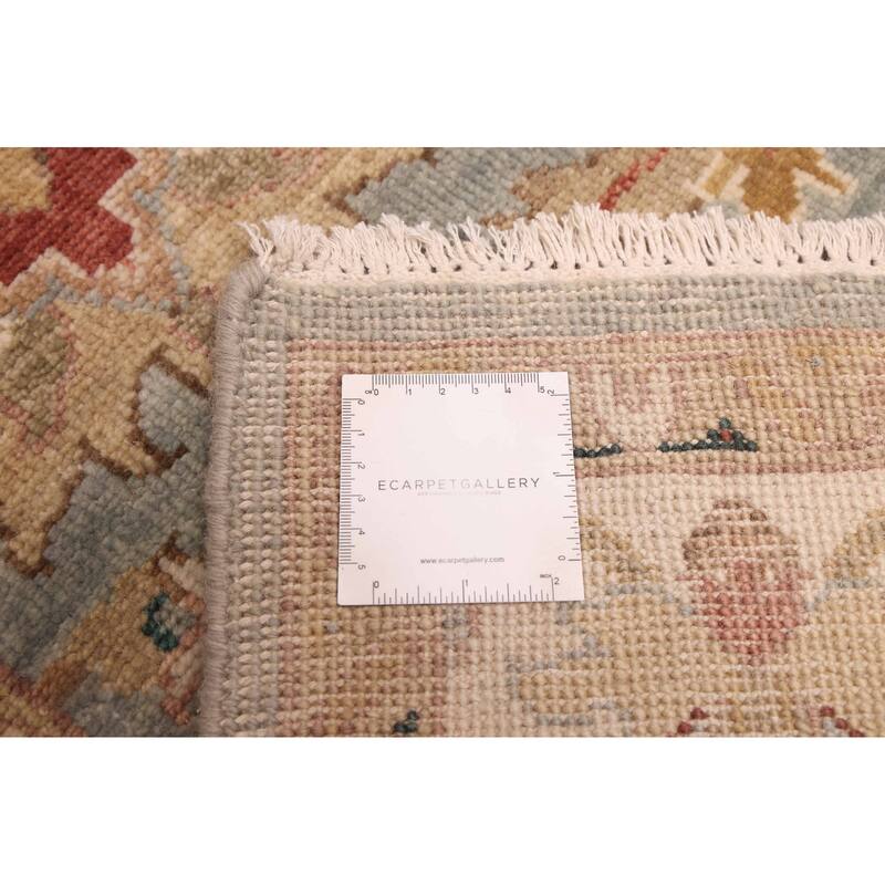 ECARPETGALLERY Hand-knotted Jules Serapi Light Denim Blue Wool Rug - 5'11 x 9'0