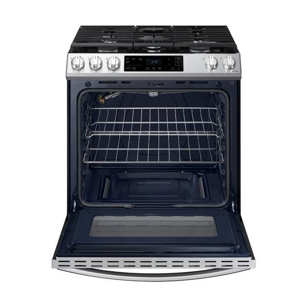 Samsung 6.0 cu. ft. Front Control Slidein Gas Range Bed Bath
