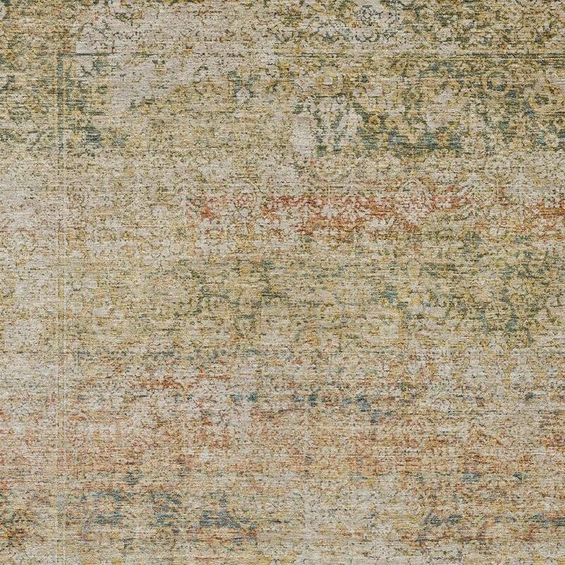 HomeRoots Abstract Traditional Rectangle Outdoor Rug