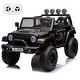 preview thumbnail 1 of 25, 2 Seater Ride On Truck Car for Kids 24V Toddles Battery Powered Ride On Car Toy Black