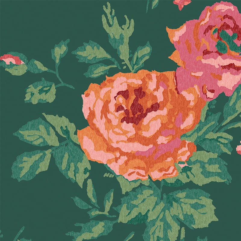 Cath Kidston Archive Rose Green