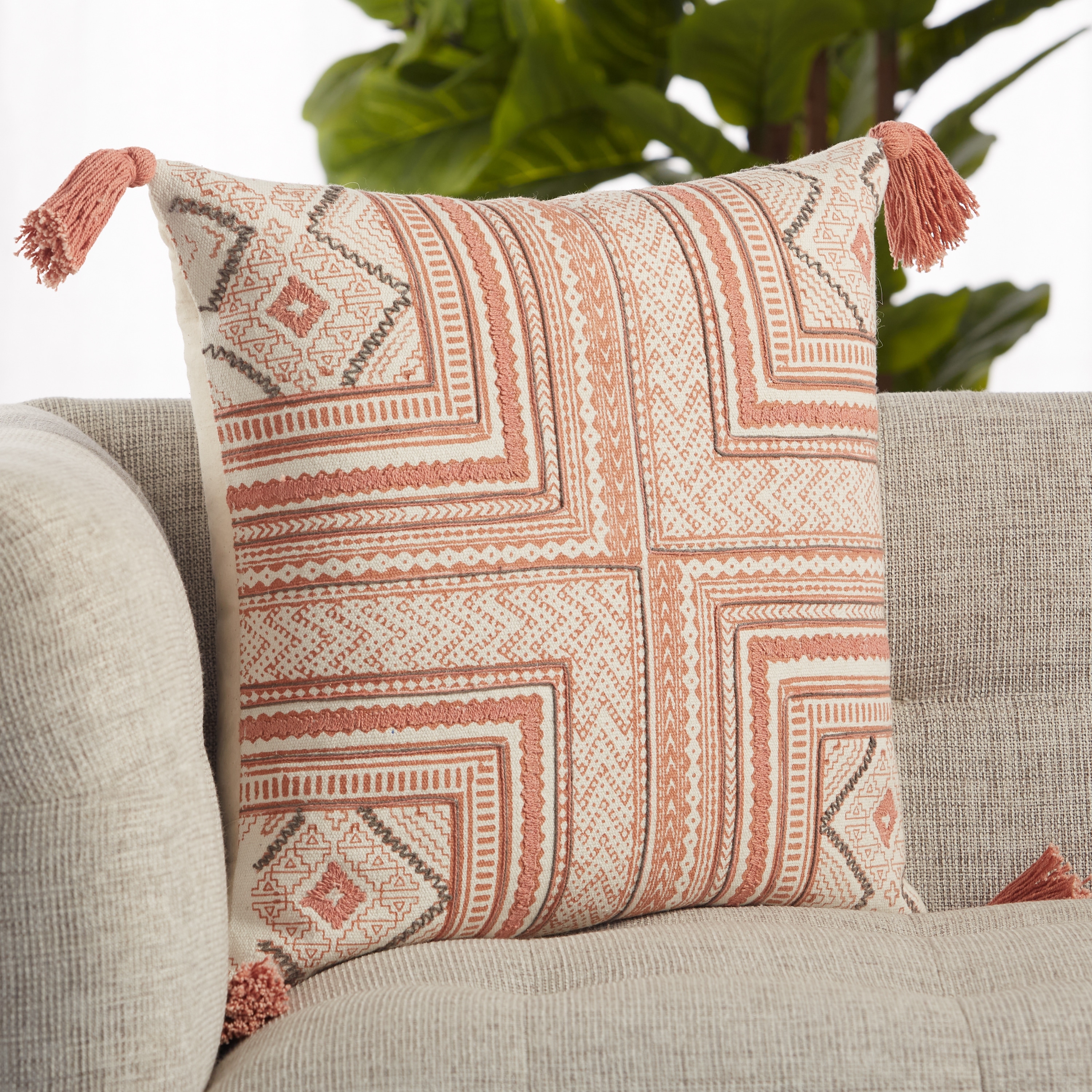 Tribal cheap throw pillow