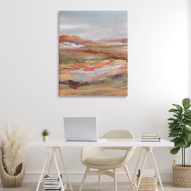 Stupell Dynamic Abstract Desert Canvas Wall Art Design By Carol Robinson