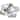 STP Goods Morris Garden Bone China Dinnerware Set of 24 for 6