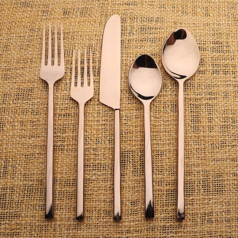 Jason Gold PVD 5 Pc. Flatware Set