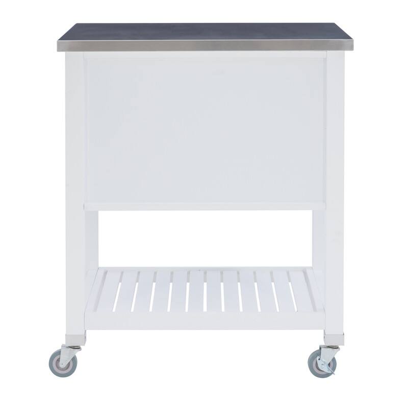 Eileen Rolling Kitchen Cart with Storage