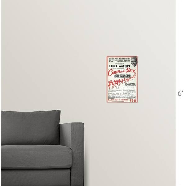 Shop Poster Print Entitled Cabin In The Sky Broadway 1941