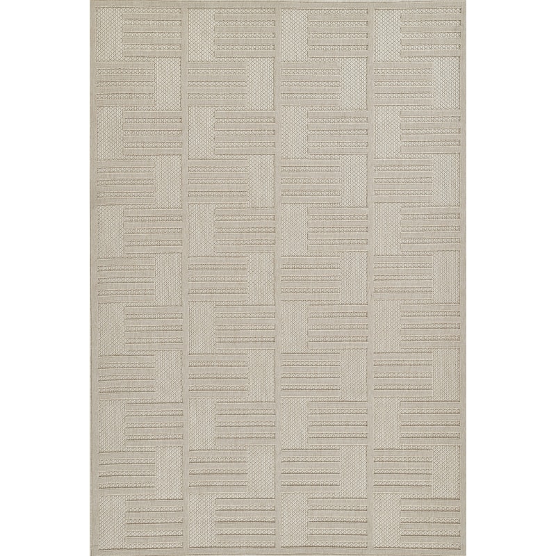 Momeni Vines Geometric Indoor Outdoor Rug