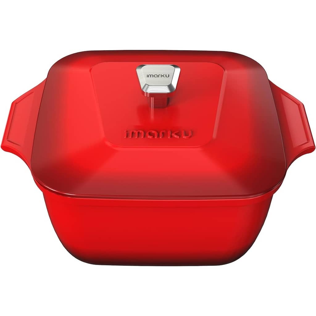 Dutch Oven, 5 Quart Enameled Cast Iron Dutch Oven Pot with Lid