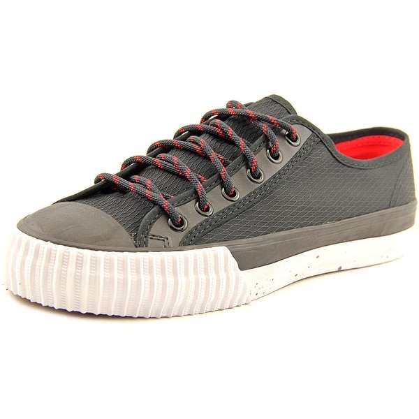 pointed toe canvas sneakers