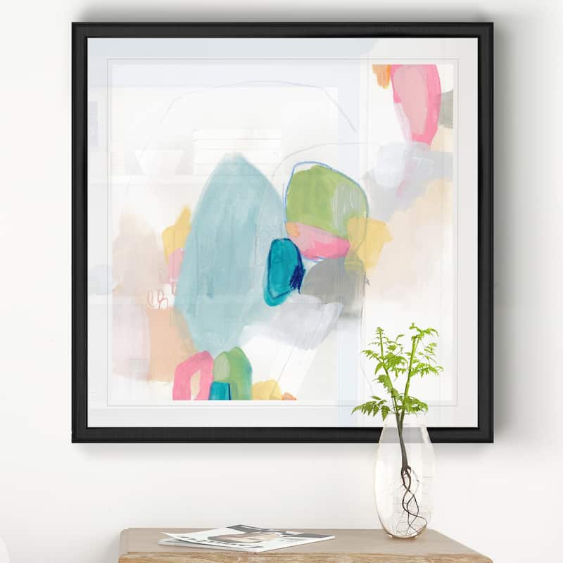 Candy Jacket II -Black Framed Print