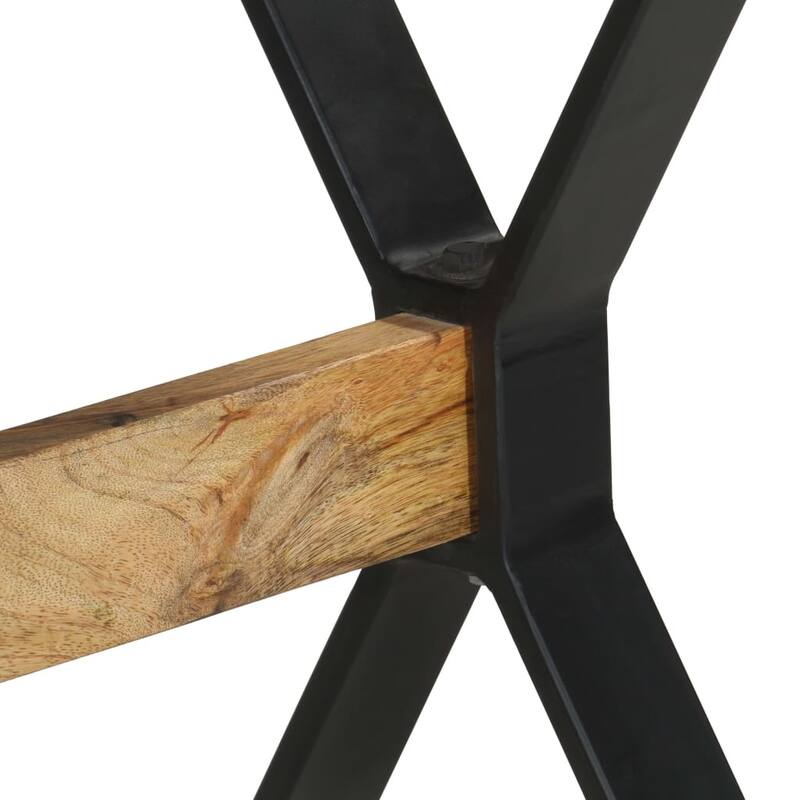 vidaXL Dining Table Wooden Dinner Bistro Table for Dining Room Kitchen Office