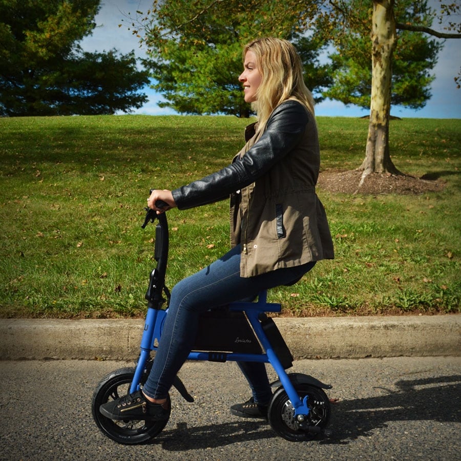 Hover Way Collapsible 12 MPH Electric Scooter Sprinter Bike Bed