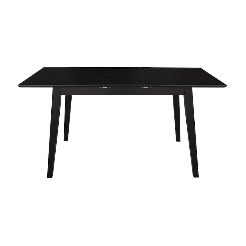 International Concepts Solid Wood 60" Butterfly Extension Dining Table