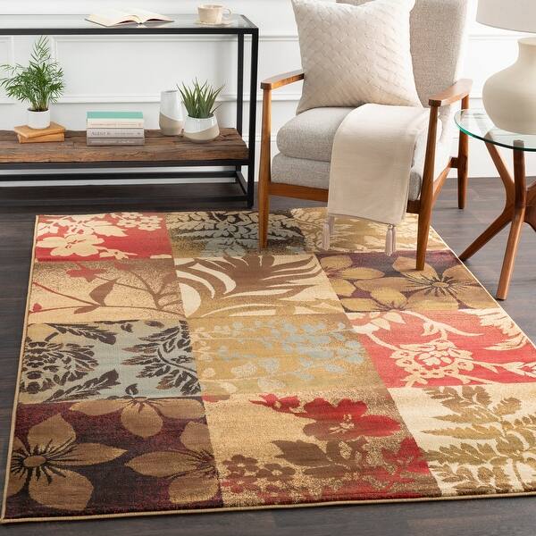 Shop Roswell Patchwork Area Rug Overstock 21409722