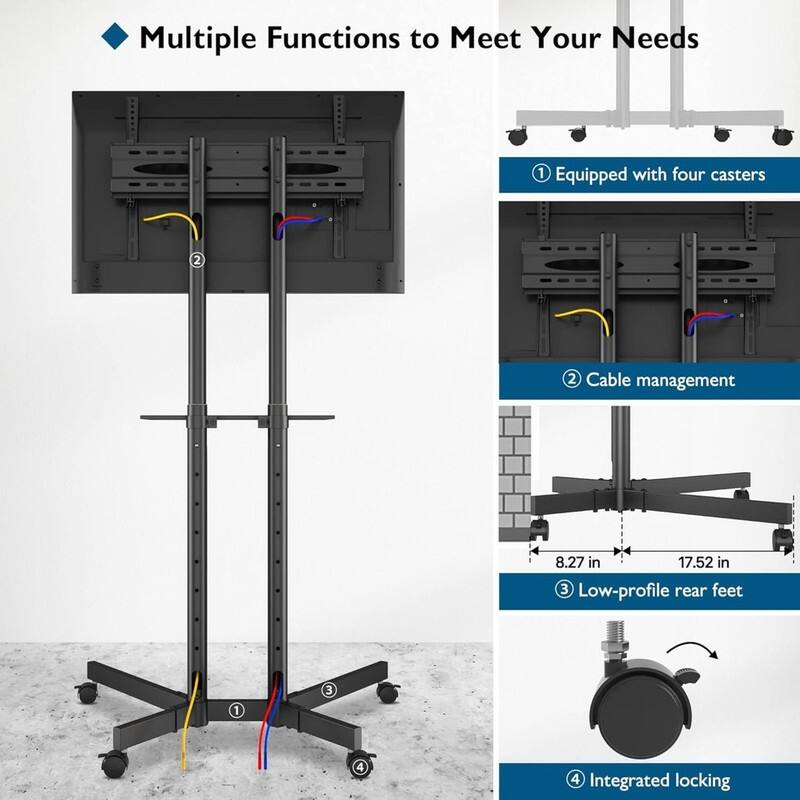Mobile TV Cart