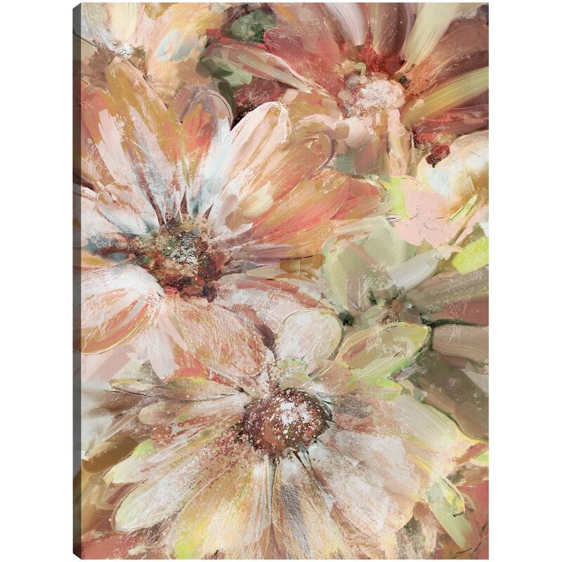 Precious Daisies By Studio Arts Canvas Art Print