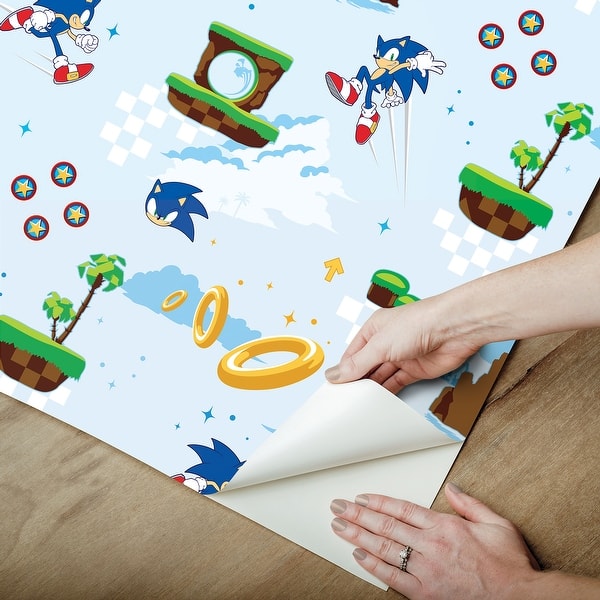 sonic the hedgehog bedroom wallpaper