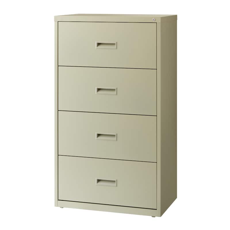 HL1000 Series 30-inch Wide 4-drawer Commercial Lateral File Cabinet - Beige