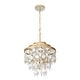 preview thumbnail 4 of 5, Varaluz Kalani 5-Light Chandelier - French Gold