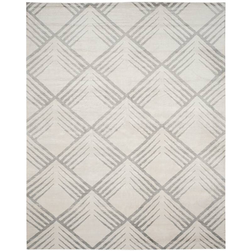 SAFAVIEH Couture Hand-knotted Tibetan Yvelyne Modern Wool Rug
