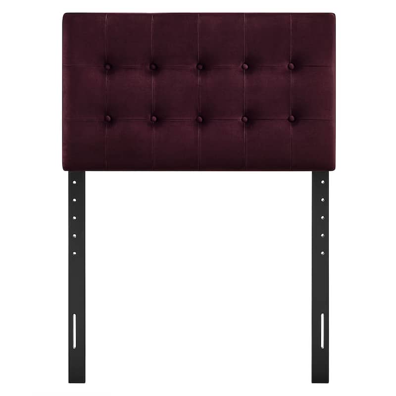 Emily Biscuit Tufted Performance Velvet Headboard