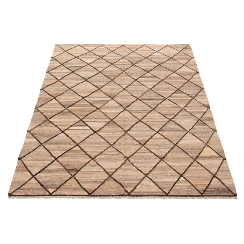 Sivas Taupe Kilim 5'9" x 8'0" - 5'9 x 8'0