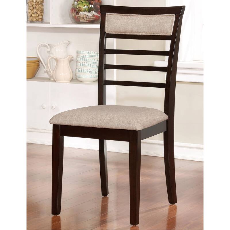 Keso Rustic Solid Wood 7-Piece Dining Table Set by Furniture of America
